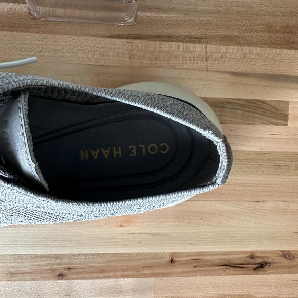 Cole Haan Men's Grand Troy Knit Ox Oxford - 8.5 Mens NIB Cool Gray/Ironston Gray - Picture 8 of 8